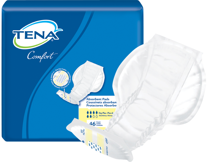 TENA Comfort Plus Daytime Absorbent Pads