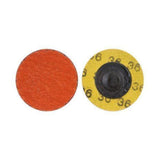 Flex-Loc TR Carbo Fire 2-inch Grit Alumina Ceramic Grinding Discs, 36 Pack