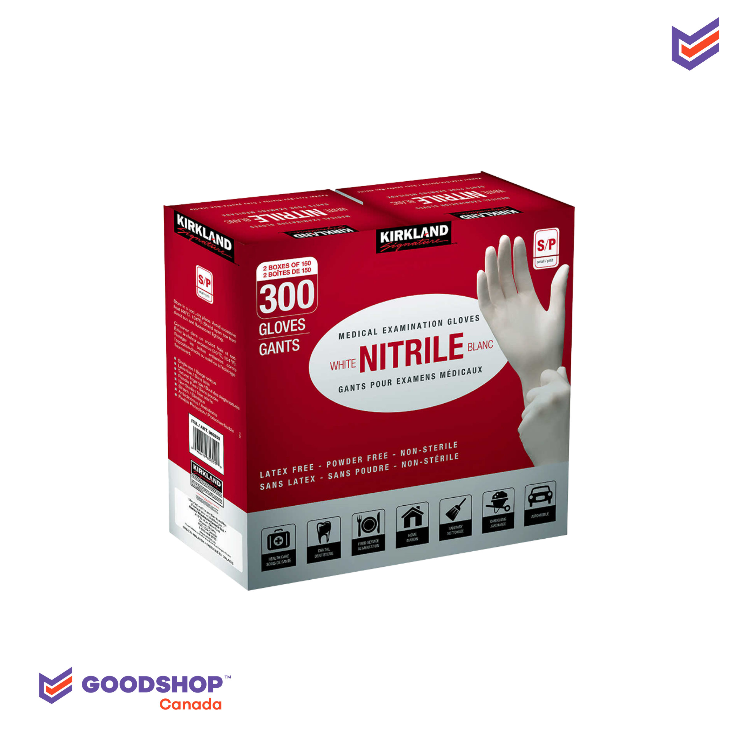 Kirkland Signature - Nitrile Gloves for Medical Examination