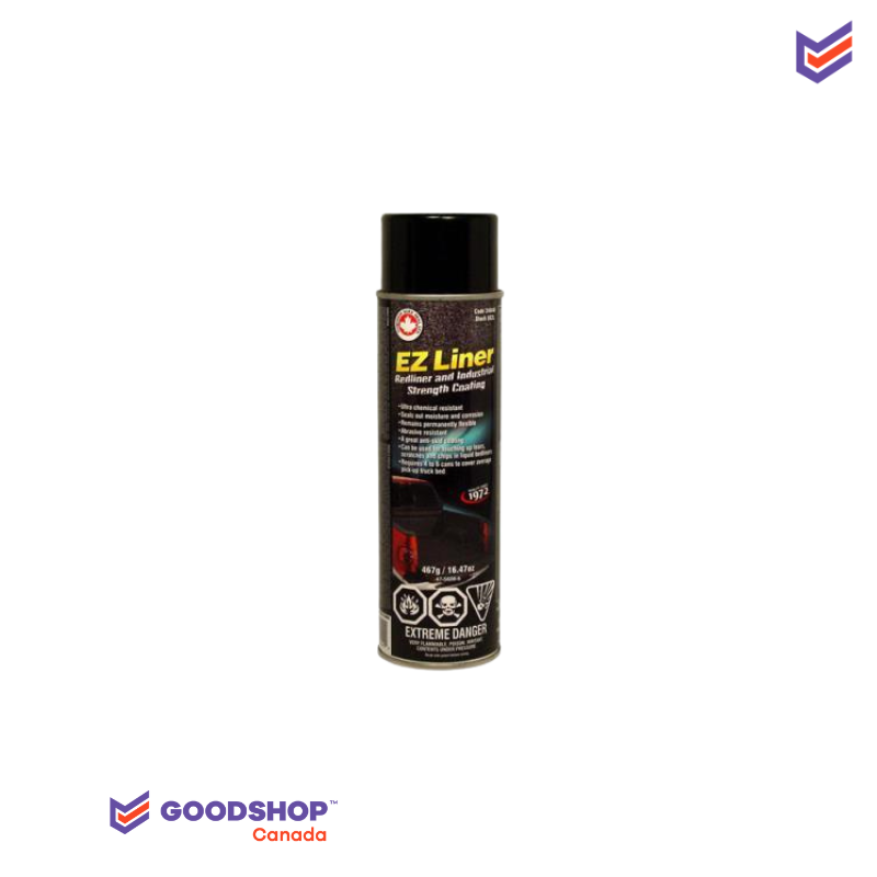 Aerosol EZ Liner Truck Bed Coating, Heavy Duty Industrial Coating - 467g