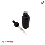 Flacons noirs avec compte-gouttes