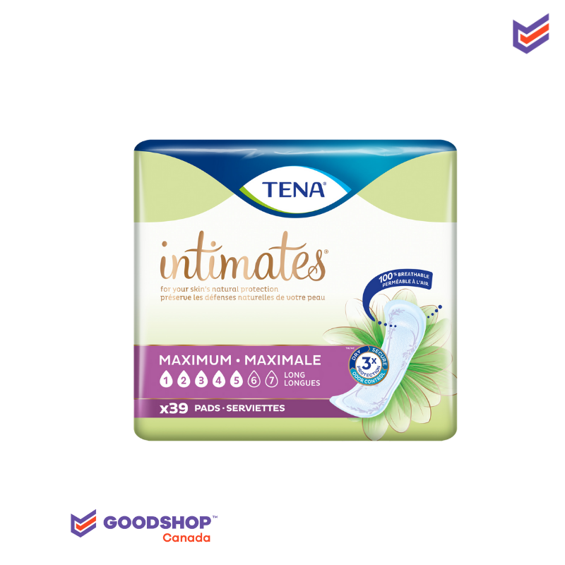 Maximum Absorbency Long Pads - TENA